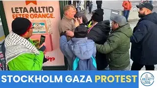 Stockholm Rally Erupts as Crowds Condemn Israeli Attacks and Blocked Humanitarian Aid