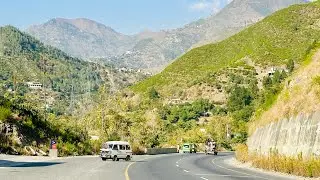 My new video, CPEC view & huge mountains 🏔️ Scenery #villagelife #cpec #foryou 