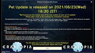 🏝 Let's play Craftopia #018 Update und News 🆕
