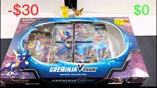 Pok&eacute;mon Greninja V-Union Special Collection box. Can we profit?