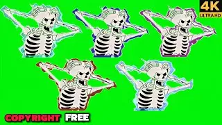Skeleton Reaction | Green Screen Meme Clip | #greenscreen #trollface