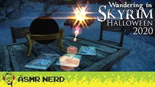 ASMR Whisper | Wandering in Skyrim | Halloween 2020 (relaxing ASMR sounds for sleep)