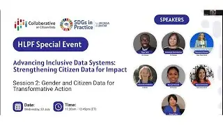 Advancing Inclusive Data Systems: Strengthening Citizen Data for Impact &ndash; Session 2