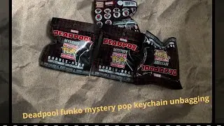 Mystery pop keychain unbagging - Deadpool