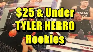 HOT SPORTSCARD INVESTOR - $25 And Under TYLER HERRO Rookie Cards - Huge Upside!!