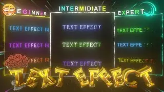 AE-Level Text Effects in Alight Motion 🥶 | (preset + xml)