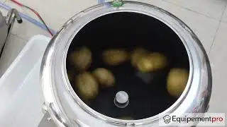 ÉPLUCHEUSE À POMME DE TERRE - RENDEMENT 165 KG/H