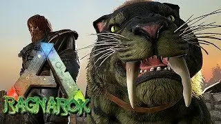 ARK Ragnarok Gameplay German - Einhorn und S&auml;belzahntiger