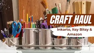Craft Haul from Itsy Bitsy, Inkarto & Amazon | Art and Craft Haul worth Rs.5000 | (2022)