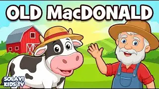 Old MacDonald Had a Farm | Nursery Rhymes & Kids Songs | Learn Animal Sounds | Solavi Kids TV