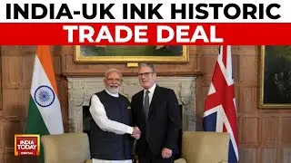 India, UK Sign Historic $34B Post-Brexit Trade Deal | India-UK Trade Deal Done