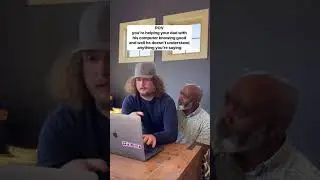 Helping Dad with the Computer