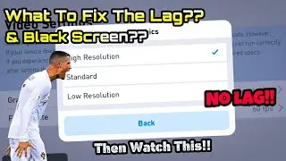Best Settings Lag Fix | Pes 2019 Mobile