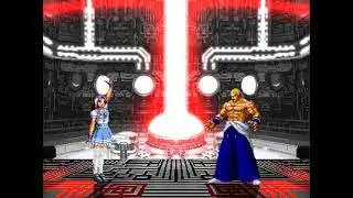 KOF Mugen  Athena Team vs Geese Team