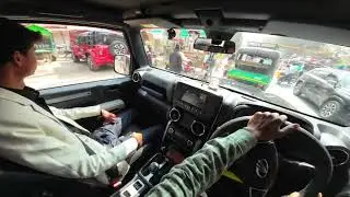 Mahindra THAR POV Drive | Just Driving, Just Feeling | Pure ASMR