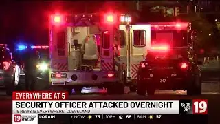Security guard assaulted at Cleveland apartment complex