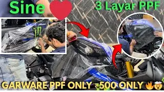 R15 V4 / R15M PPF Coating Price 😱 Full Bike Lamination Review!