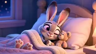Sleepy Bunny Bedtime Song | Relaxing Nursery Rhymes & Goodnight Music for Kids 🐰🌙🎶