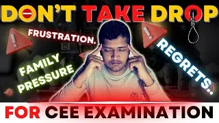 IS TAKING Drop WORTH IT⛔️ / REGRETs Of Droppers , Family Pressure & Frustration 🥲