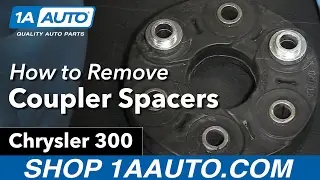 How to Replace Driveshaft Coupler Spacers 05-10 Chrysler 300