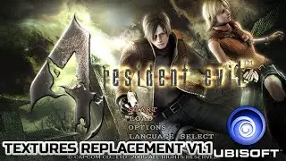 Resident Evil 4 (PC 2007/Ubisoft) - Textures Replacement Pack V1.1 Mod [Download In Description]