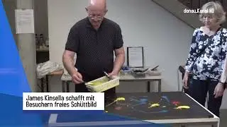Ohne Regeln: Kinsella entwickelt mit Besuchern Sch&uuml;ttbild