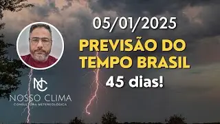 Brazil 45-Day Forecast! (05/01/26)
