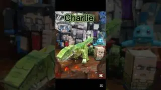 c&oacute;mo hacer un papercraft de Charlie🦖🤩#papercraft#minecraft#jurassicparck#jurassicworld#victorcraft