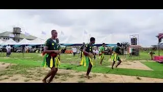 Cultural dance by IKOT EKPENE Seminarians|