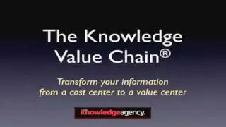 Introduction to the Knowledge Value Chain&reg;