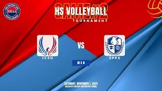 KISAA VB Tournament 25-26 Men Game 2 - ICSU vs SPPS