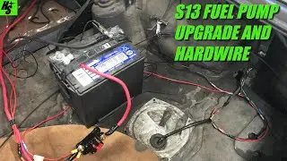 Сборка 240SX S13 — установка и подключение топливного насоса