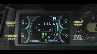 Komatsu WA380-8 gauge monitor
