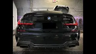 2020 M340 xdrive with Evolution Racewerks Catless Downpipe Quick Walk Around
