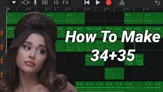 How to make 34+35 on iPhone | Garageband Tutorial