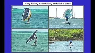 Wing Foil Jibe With a Mid-Length Board and Foil Drive