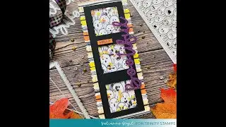 Slimline Boo-tiful Shaker Card with Julianne Foyil