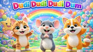 🐱🐶🐭Cat Dog Rat Dance Video | Kids Song &ndash; Dudi Dudi Dudi Dum Dum Dance Video | Funny for Kids 😂💃😂