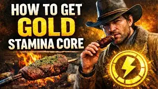 Easy & Fastest GOLD Stamina Core Method (RDR2)
