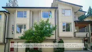 STUNNING SFU Burnaby Townhome 4K Video Tour | 21 9229 University Crescent | Lapp Real Estate Group