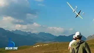 Mid-air collision of 4m RC gliders flying in formation - Alpina 4001, Vortex, ASW 28
