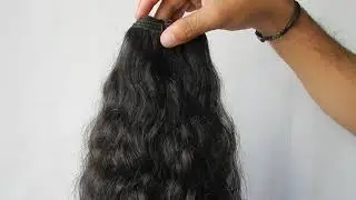 Product Overview: Remy Pure Indian Virgin Machine Weft Natural Curly 1B Hair Extensions
