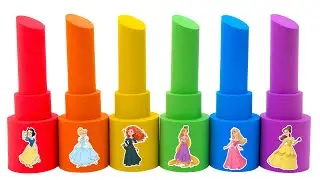 ASMR Video | How To Make Rainbow Princess Lipstick From Kinetic Sand