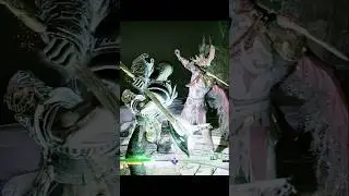 Dark Elf Boss Fight ..👹 #shorts #godofwar #youtubeshorts