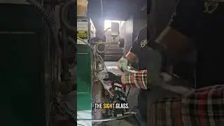 Servicing a Steam Boiler