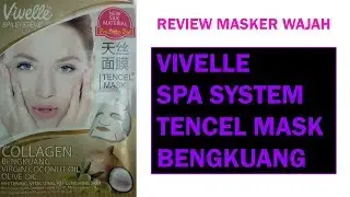 Masker Wajah dengan VIVELLE SPA SYSTEM TENCEL MASK BENGKUANG
