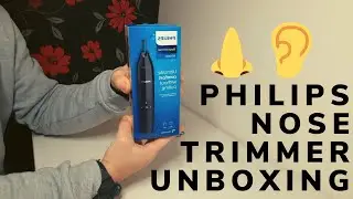 Philips Nose Trimmer NT1000 Unboxing