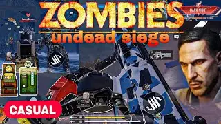Undead siege is back!! codm season 9 2023! difficulty Casual