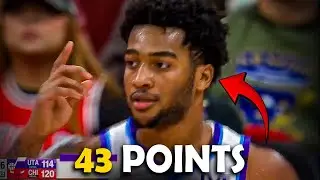 Brice Sensabaugh Drops 43 on Bulls | Career Night Highlights (1/14/2026)