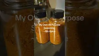 My very own All Purpose Seasoning by (Nic~Spice)Coming Soon #AllPurposeSeasoning #Nickey